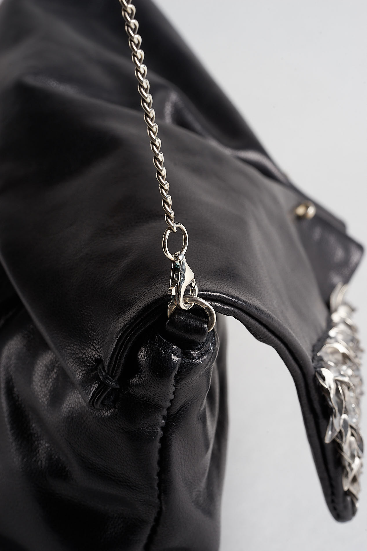 daniele basta leather and silver bags - DETAIL 3